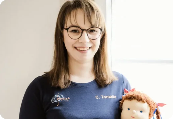 Christina Tomalla lächelt in die Kamera